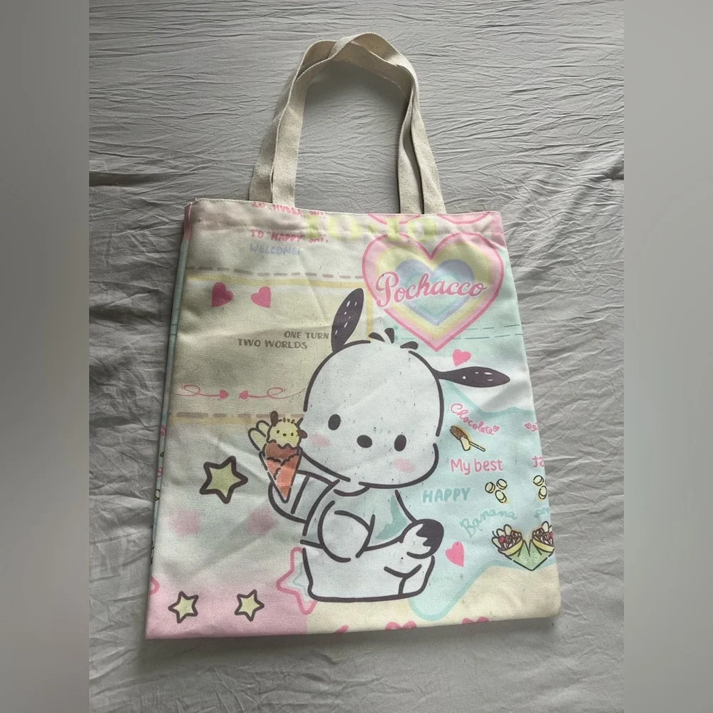 Pochacco Canvas Tote Bag‎